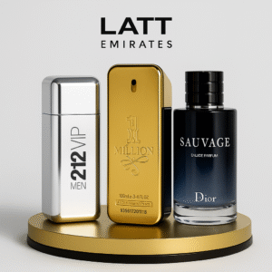 Combo 3 Perfumes Masculinos - 1 Million, 212 Vip Men e Sauvage Dior (100ml) - Oferta Exclusiva